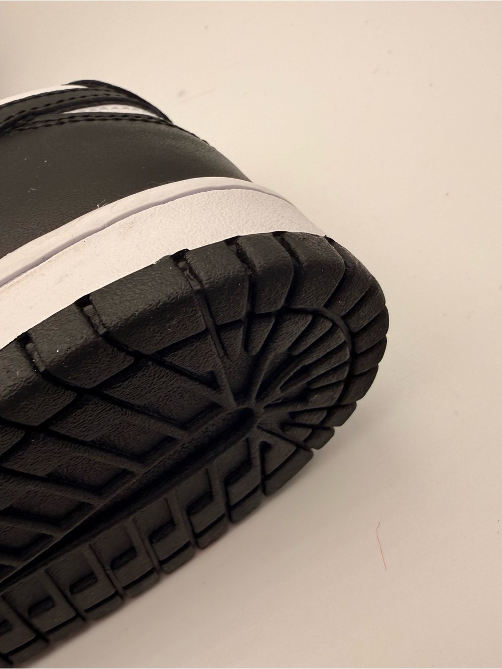 Nike Dunk Low Panda Black White CW1590-100 GS Youth Size 6Y Sneakers or 7.5 W - Picture 7 of 8